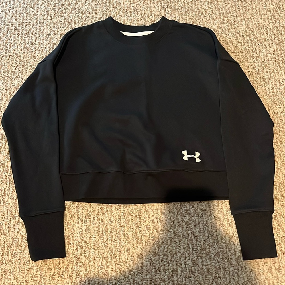 Girls’ UA Cropped Crewneck